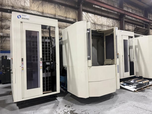 Makino #A81NX, CNC Horizontal Machining Center, 4-Axis, 35.4" X, 35.4" Y, 40.2" Z, 24.8" x 24.8" Pallet - Image 4