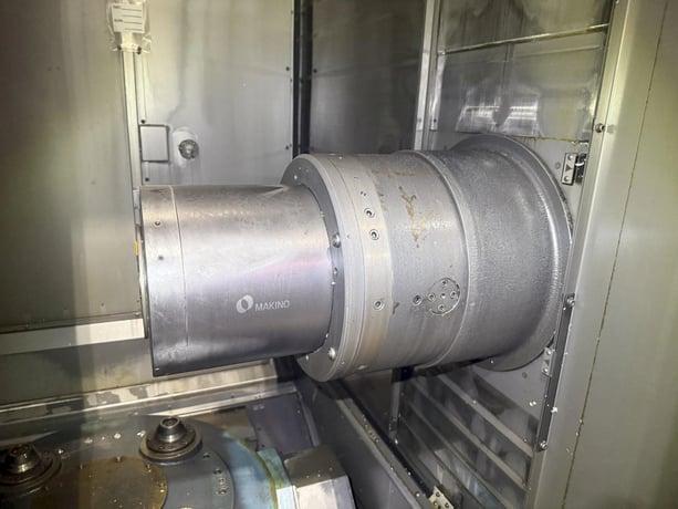 Makino #A81NX, CNC Horizontal Machining Center, 4-Axis, 35.4" X, 35.4" Y, 40.2" Z, 24.8" x 24.8" Pallet - Image 8
