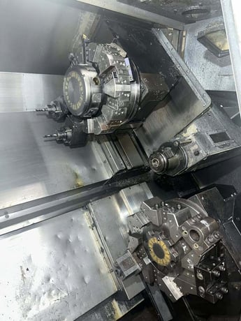 Mori Seiki #ZL-250MC/600, CNC Lathe, 6-Axis, 27.6" Swing, 28.5" Centers, 2.9" Bar, 15.4" Turning diameter, 25 - Image 3