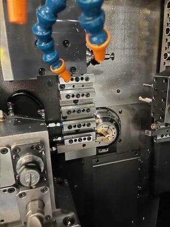 Tsugami #B0386-III, Swiss-Type Automatic Screw Machine, 6-Axis, 1.5" Spindle Hole diameter, 7.5/11 kW - Image 3