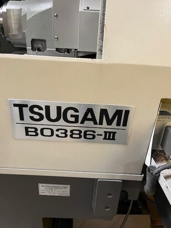 Tsugami #B0386-III, Swiss-Type Automatic Screw Machine, 6-Axis, 1.5" Spindle Hole diameter, 7.5/11 kW - Image 8