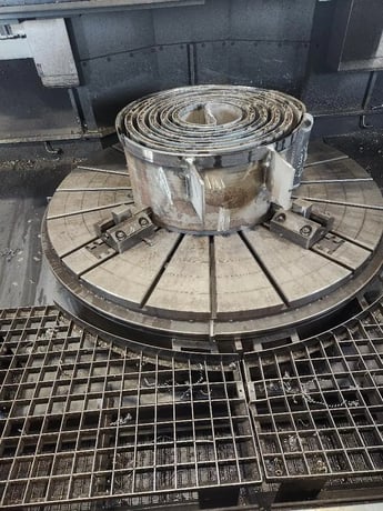 78.7" Amera Seiki #VT-2000RM, Vertical Boring Mill w/Live Tooling, 82.7" Swing, 78.7" Table diameter, 63" - Image 6