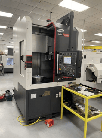 19.7" SMEC #SLV500RH, Vertical Boring Mill, 27.56" Swing, 15" Chuck, 18.3" Turning length, 30 HP, 3000 RPM - Image 1