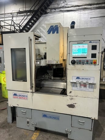 Milltronics #RW12, Vertical Machining Center, 24" X, 12" Y, 16" Z, 12" x 30" Table, 15 HP, 10000 RPM, CAT40 - Image 2