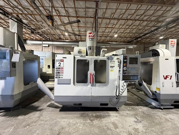 Haas #VF-2SS, Vertical Machining Center, 3-Axis, 30" X, 12" Y, 16" Z, 10.5" x 47.75" Table, 7.5 HP, 4000 RPM - Image 2