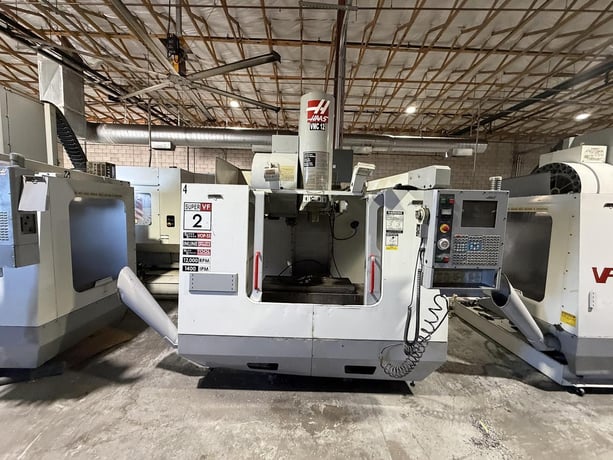 Haas #VF-2SS, Vertical Machining Center, 3-Axis, 30" X, 12" Y, 16" Z, 10.5" x 47.75" Table, 7.5 HP, 4000 RPM - Image 3