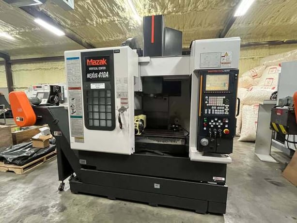 Mazak #Vertical-Center-Nexus-410A, Vertical Machining Center, 4-Axis, 22" X, 16.1" Y, 20" Z, 16.1" x 35.4" - Image 1