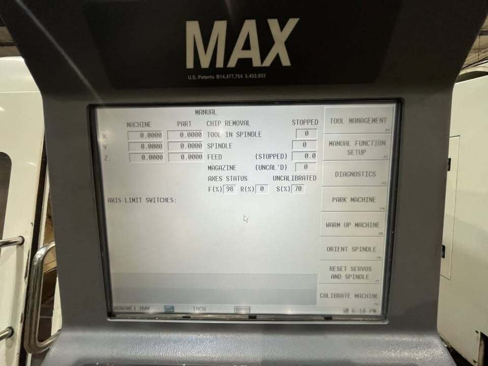 Hurco #VMX24, Vertical Machining Center, 3-Axis, 24" X, 20" Y, 24" Z, 20" x 30" Table, 12 HP, 10000 RPM - Image 6