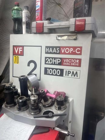 Haas #VF-2, Vertical Machining Center, 3-Axis, 30" X, 16" Y, 20" Z, 14" x 36" Table, 30 HP, 8100 RPM, 20 - Image 2