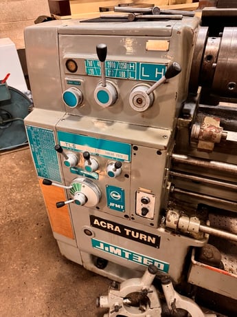 14" x 41" Acraturn #JIMT-360, 8-1/4" swing over cross slide, 1-9/16" spindle bore, 5 HP, (1) 3-jaw chuck, (1) - Image 4