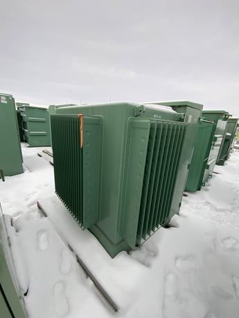 1500 KVA 24940Y Primary, 600Y Secondary, ABB Transformer - Image 1