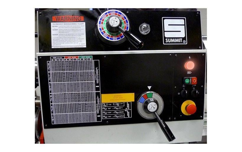 28-1/2" x Summit #28-4X60, Precision Engine Lathe, 19-5/8" swing over cross slide, 4-1.8" bore, 1250 RPM, 15 - Image 2