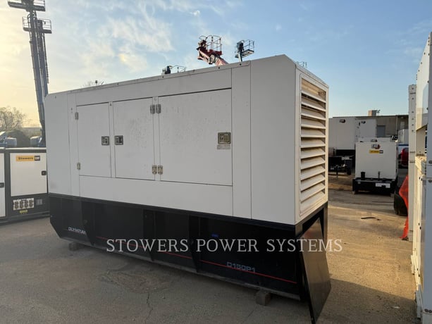 Olympian #D150P1, generator, sound attenuated enclosure, Tier2, UL2200, 620 hours, 2001 - Image 2