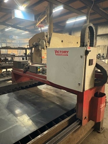 Victory #V610WU CNC Plasma, 6' x10' table, Hypertherm XPR300 & EDGE Connect, 2021 - Image 6