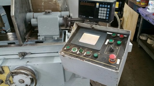 12" x 24" Chevalier #CG-1224-A, cylindrical grinder, 16" x 2" x 5" grinding wheel, 90 degree swivel head, #MT4 - Image 3