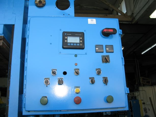 450 Ton, Up-act, 30" x30", slab-side, 34" daylight, 28" stroke, 24" ram, side cylinder, gib guide, #2414 - Image 3