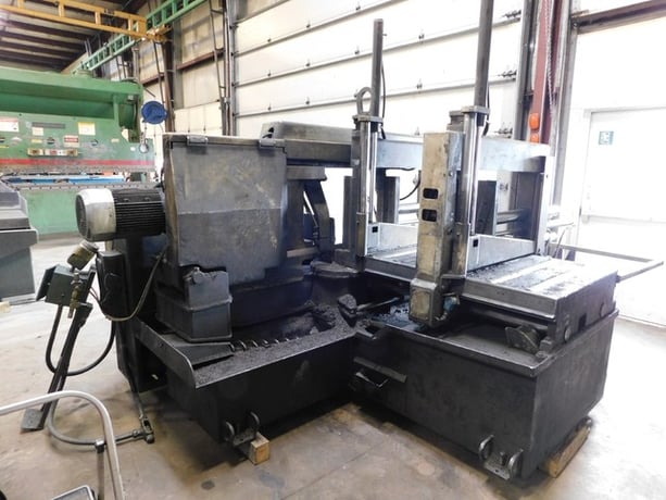 30" x 20" Hydmech #M-20A, Bandsaw, 20' 6" x 1-1/2" x 0.05" blade, 10 HP, 350 SFM, 33" stroke, 480 V., unused - Image 2