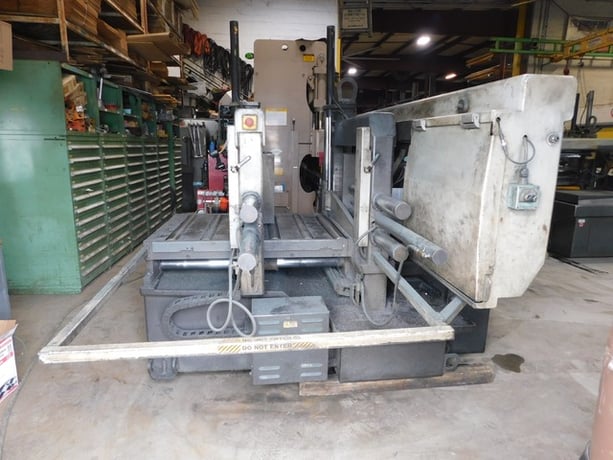 30" x 20" Hydmech #M-20A, Bandsaw, 20' 6" x 1-1/2" x 0.05" blade, 10 HP, 350 SFM, 33" stroke, 480 V., unused - Image 9