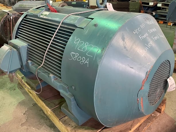 400 HP 3600 RPM Teco Westinghouse, Frame 5808A, TEFC BB, 2300/4160 Volts - Image 2