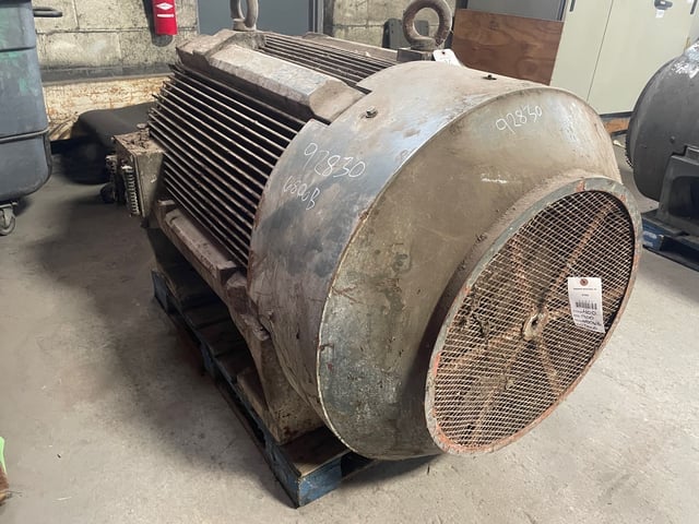 400 HP 900 RPM Teco, Frame 6806B, TEFC BB, 2300/4160 Volts - Image 2