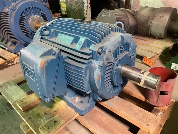 100 HP 1800 RPM Weg, Frame 404/5T, TEFC BB, 575 Volts, New Surplus - Image 1