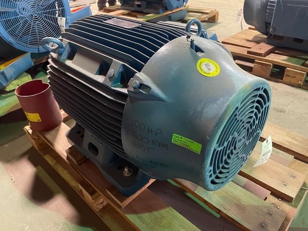 100 HP 1800 RPM Weg, Frame 404/5T, TEFC BB, 575 Volts, New Surplus - Image 2