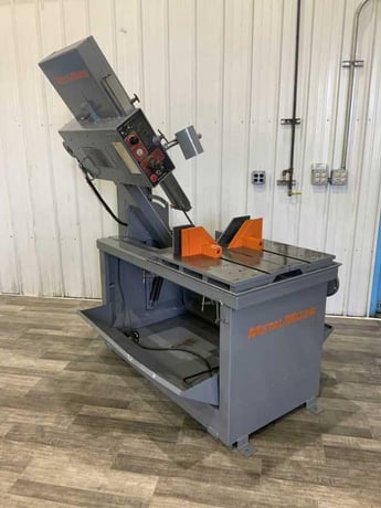18" x 20" Metalmizer #MS2018-1, vertical band saw, dual vise, varispeed blade, vari-feed rate, 2 HP - Image 6
