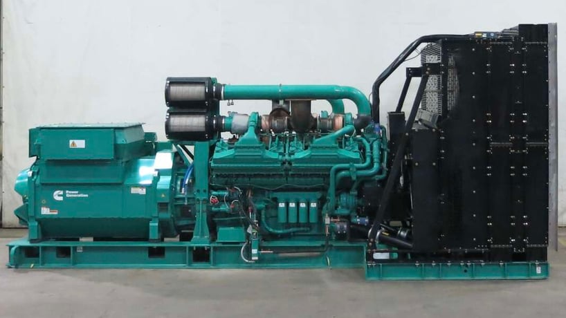 2500 KW Cummins #DQKAN, diesel generator set, 277/480 Volts, 3640 HP @ 1800 RPM, QSK60-G19 NR2 engine, EPA - Image 1