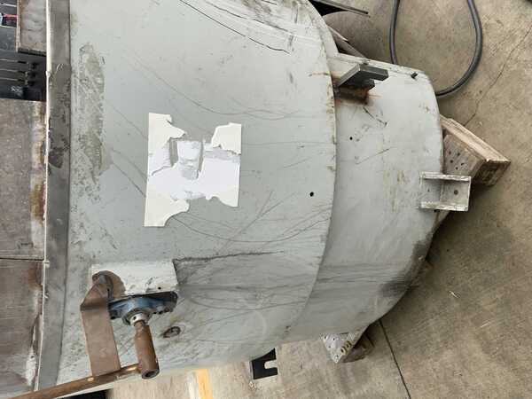 Roto-Finish #12, 12 cu.ft. vibratory bowl, 54" bowl diameter, polyurethane lined, drain, controls, 7.5 HP - Image 7