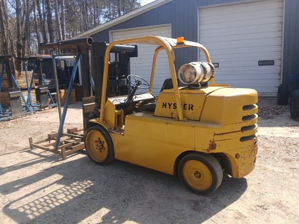15000 lb. Hyster #S150A, Forklift with Rigging Boom - Image 3