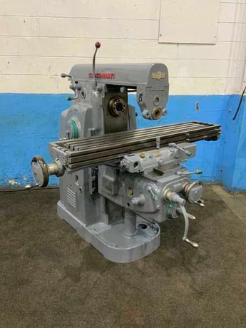 Cincinnati #3, horizontal mill, 60" x 12" table, coolant, rapid traverse, 7.5 HP, #50 NS - Image 1
