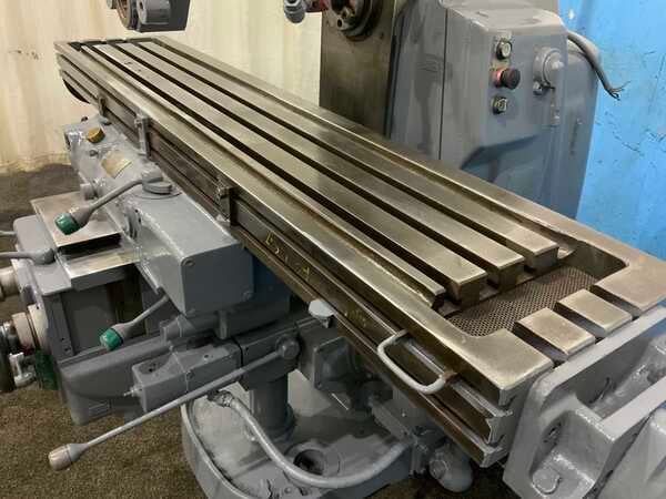 Cincinnati #3, horizontal mill, 60" x 12" table, coolant, rapid traverse, 7.5 HP, #50 NS - Image 3