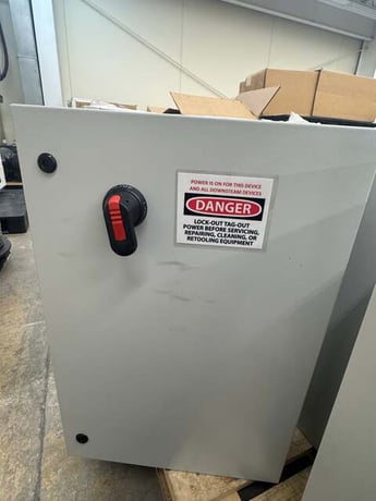 Custom Assembled Industrial Power Distribution Panel Enclosure - Image 2
