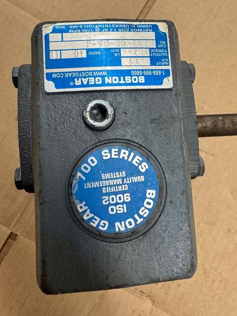 Boston Gear Worm Gear Speed Reducer F713-40-B5-J - Image 5