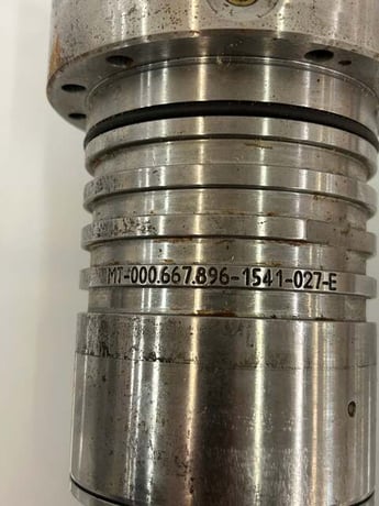 CNC Machine Spindle Assembly MT-000.667.896-1541-027-E / 000.672.194 - Image 6