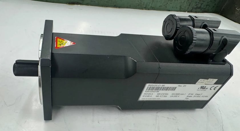 1 kW B & R Automation Servo Motor 8MSA3S.E1-B6 - 3000 RPM - Image 2