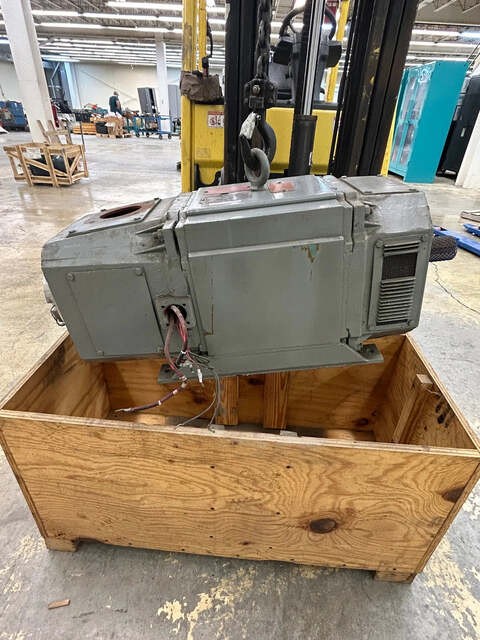 30 HP RPM 1150/3450 Reliance Electric DC Motor 8810ATZ - 240 Volts 110 Amps - Image 6