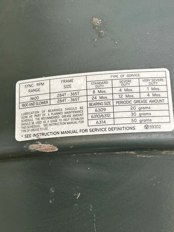 20 HP 1800 RPM Toshiba AC Motor 0203SDS R17A-P - Image 5