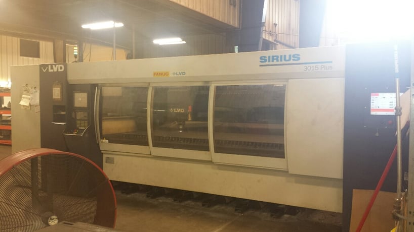 LVD #Sirius-3015-Plus, CNC laser, 5' x10', 4000 watt, load/unload/tower, Fanuc 160i-B, 2011 - Image 1