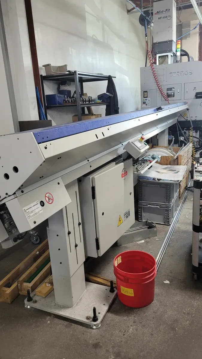 Tornos #Swiss-GT-26, CNC lathe, 1" diameter, Fanuc 31iB, 12' Iemca 325/12 sliding headstock barfeed, 2021 - Image 6