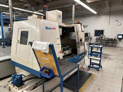 Daewoo Doosan #Mynx-500, CNC vertical machining center, 20 automatic tool changer, 40.2" X, 20.1" Y, 22.6" Z - Image 4