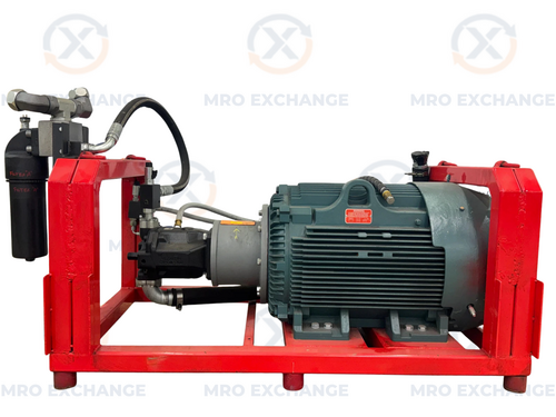 150 HP Hydraulic Power Unit, Baldor Reliance motor, 1785 RPM, hydraulic pump coupled, HYDAC Hycon Division - Image 1