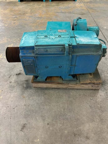75 HP 2600 RPM Reliance Electric, DC Motor, Frame 1B0408ATZ, 240 VDC, 260 amps - Image 5