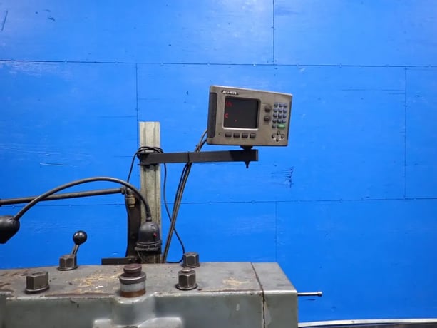 25" x 120" American A.Wyle, Lathe, 2-1/2" bore, 4 jaw 24" chuck, AccuRite Control, tailstock - Image 5