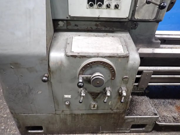 25" x 120" American A.Wyle, Lathe, 2-1/2" bore, 4 jaw 24" chuck, AccuRite Control, tailstock - Image 7