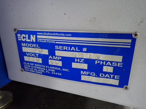 CLN #20, CNC Router, 8' x4' table, w/ vacuum, 2010 - Image 3