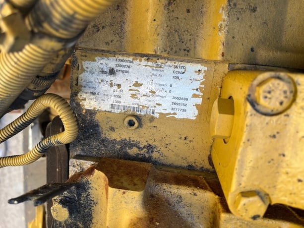 1300 HP Caterpillar #3512C, Marine Propulsion Engine Cores, Keel Cooling, 50K Hours, 2011 - Image 7
