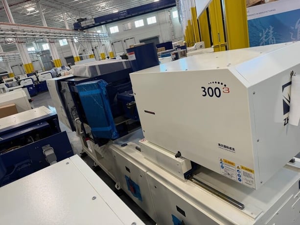 135 Ton, 4.73 oz., Haitian #VEIII-1200/300, injection molding machine, 36mm screw, new, 2023 - Image 1