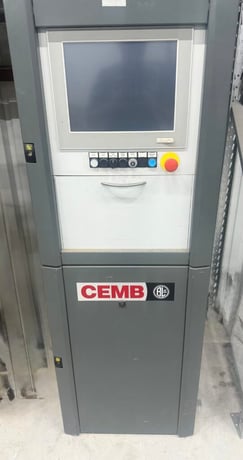 CEMB #VUBN-1000 (Aero), vertical balancing machine, N Series PC based Control, spindle lock, 2012 - Image 2