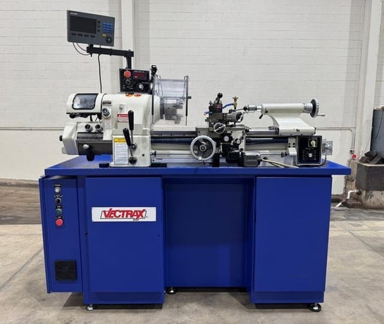 11" x 18" Vectrax #CTL-618EVS, 6" swing over cross slide, inch/metric, 5C collet, 6" chuck, 1.5" bore, 3 HP - Image 2